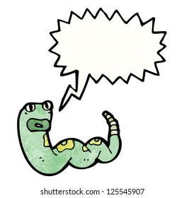 cartoon hissing snake