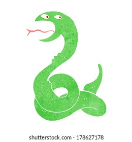 cartoon hissing snake