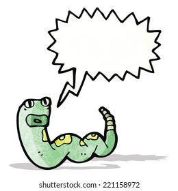 cartoon hissing snake