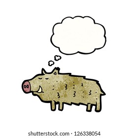 Cartoon-Hahn