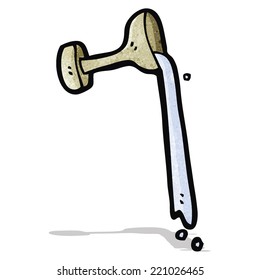 caricatura de santo grial