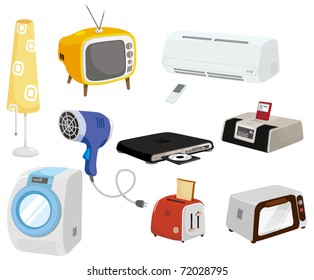 cartoon Home Appliances icon