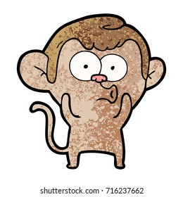 macaco tiroteio de desenho animado