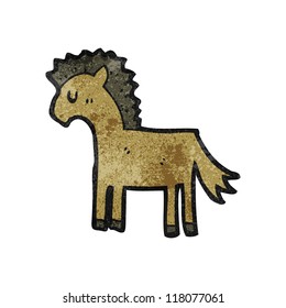 caballo de dibujos animados