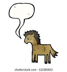cartoon horse