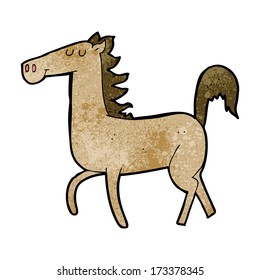 cartoon horse
