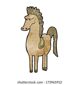 cartoon horse