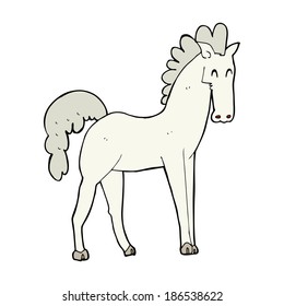 cartoon horse
