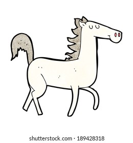 caballo de dibujos animados