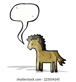 cartoon horse