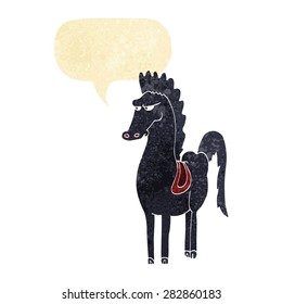 cartoon horse