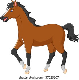 Cartoon horse