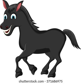 Cartoon horse 