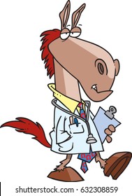 cartoon horse doctor