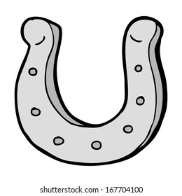 cartoon horseshoe