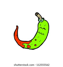 cartoon hot chili