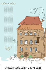 Cartoon house