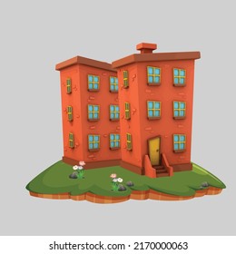 Cartoon House Royalty vector Arts, Image, illustration