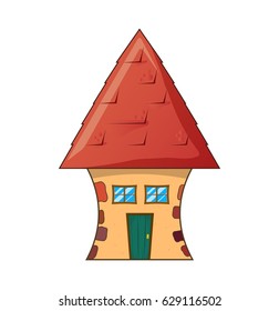 cartoon house vector symbol icon design. Beautiful illustration isolated on white background