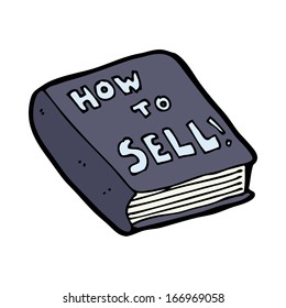 caricatura sobre cómo vender un libro