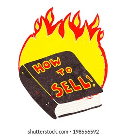 cartoon how to sell book