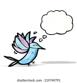cartoon hummingbird