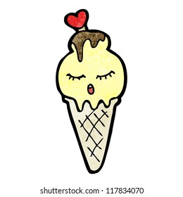 cartoon ice cream