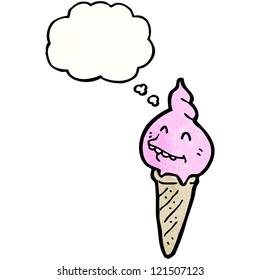 cartoon ice cream
