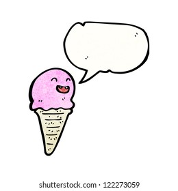cartoon ice cream