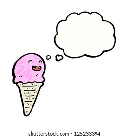 helado de dibujos animados