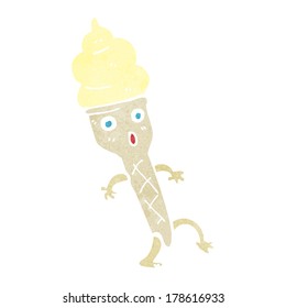 cartoon ice cream