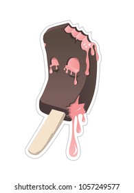 cartoon ice cream illustration
