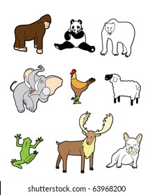 cartoon icon