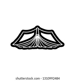 icono de caricatura de un libro abierto