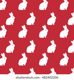 cartoon icon rabbit design isolated