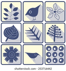 Cartoon icons