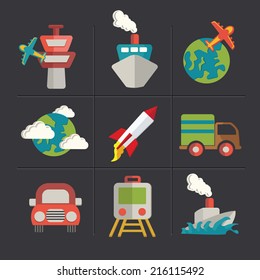 Cartoon icons,clean vector