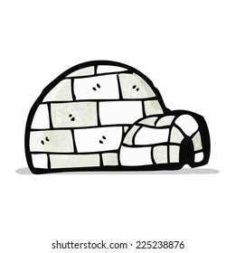 cartoon igloo