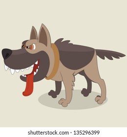 366 Alsatian Dog Cartoon Images, Stock Photos & Vectors 