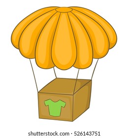 Cartoon illustration of balloon vector icon for web