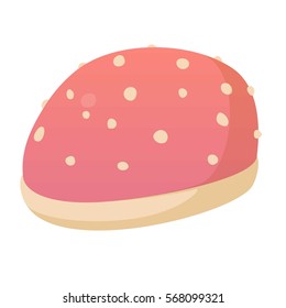 Cartoon illustration of big candy vector icon for web