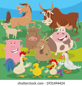 Cartoon Farm Animals Images, Stock Photos & Vectors | Shutterstock