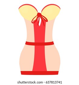 Cartoon illustration of control combination vector icon for web