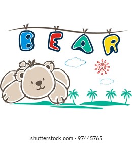 cartoon illustration cute