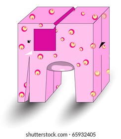 cartoon  illustration elephant