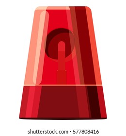 Cartoon illustration of flasher vector icon for web