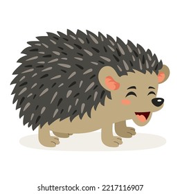 Cartoon-Illustration eines Hedgehogs