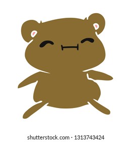 cartoon illustration kawaii cute teddy bear