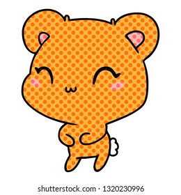cartoon illustration kawaii cute teddy bear