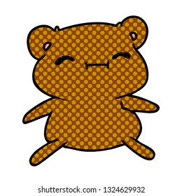 cartoon illustration kawaii cute teddy bear